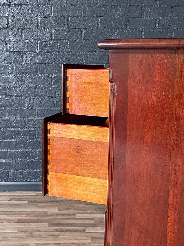 Vintage Colonial Revival Highboy Dresser by Kling Furniture, c.1950’s