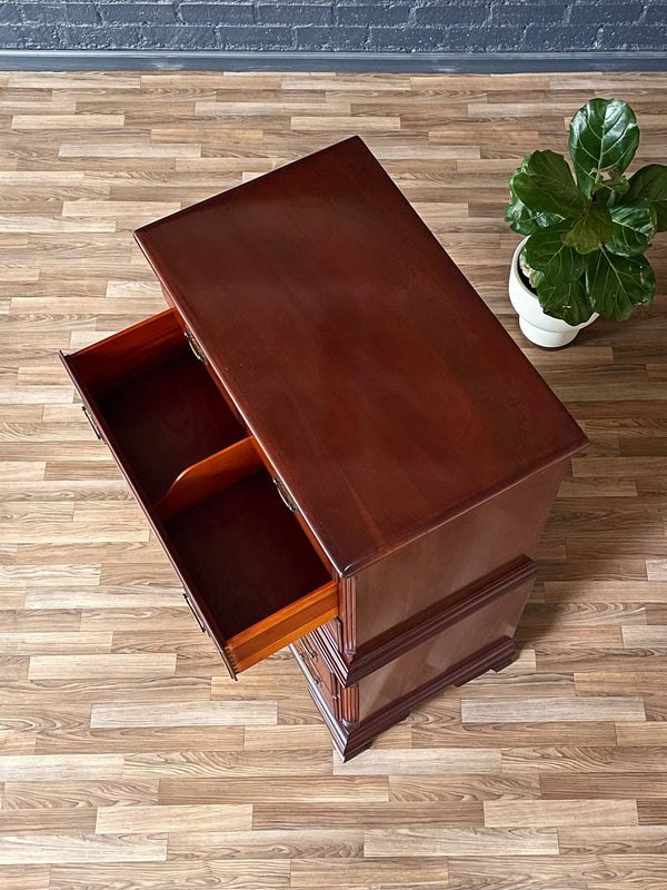 Vintage Colonial Revival Highboy Dresser by Kling Furniture, c.1950’s