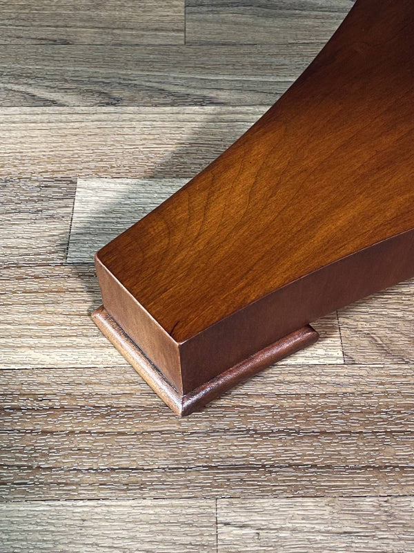 Mid-Century Modern Round Burl Walnut Coffee Table by Baker, c.1960’s