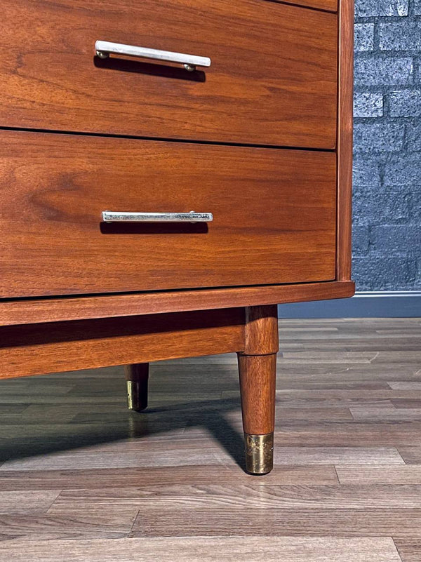 Mid-Century Modern “Biscayne” Walnut Dresser by Drexel, c.1950’s
