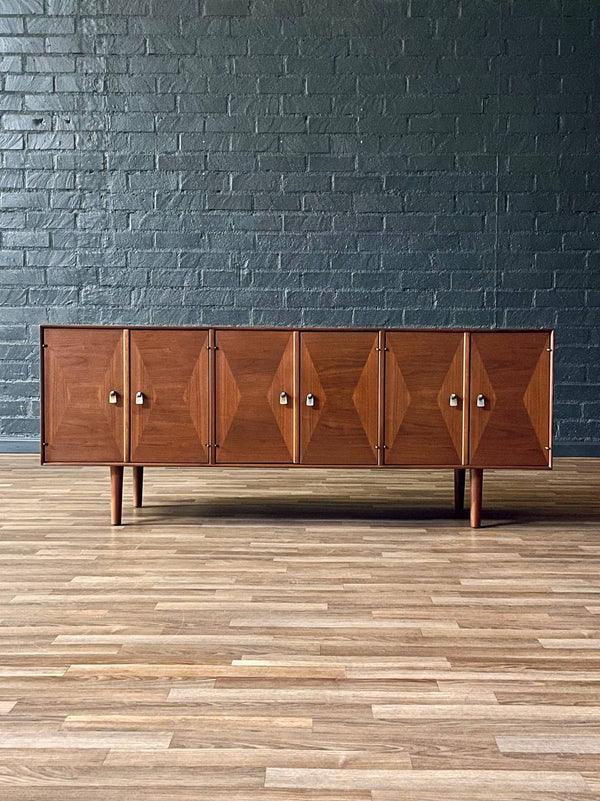 Mid-Century Modern Walnut Credenza by Ramseur, c.1950’s