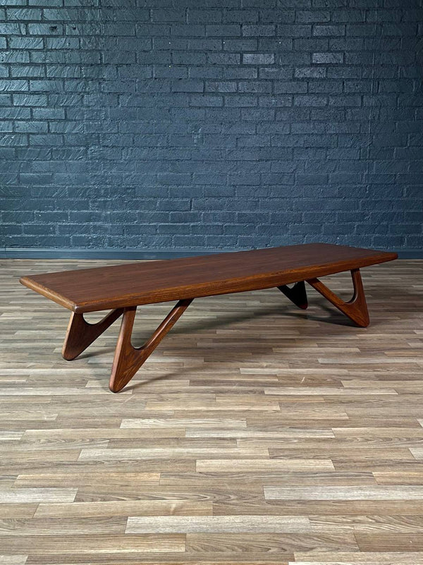 Mid-Century Modern “American Leisure” Walnut Coffee Table by Kroehler, c.1960’s