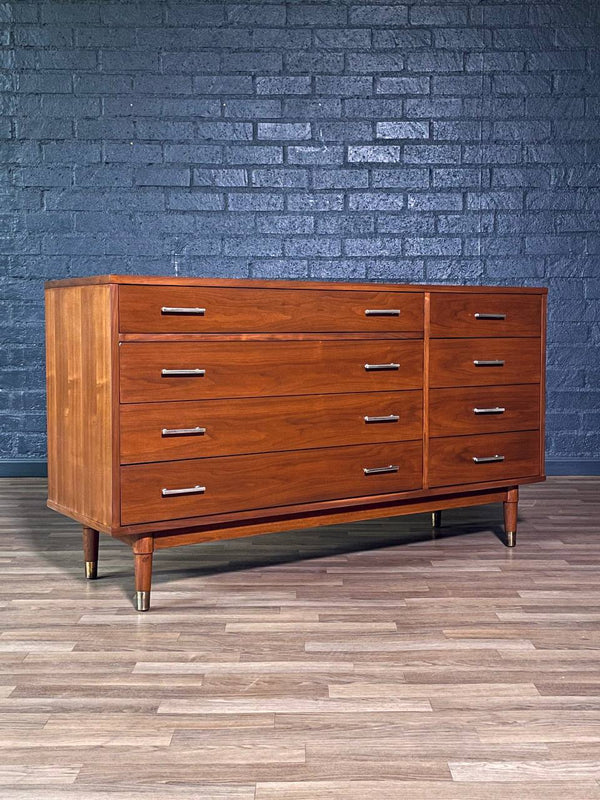 Mid-Century Modern “Biscayne” Walnut Dresser by Drexel, c.1950’s