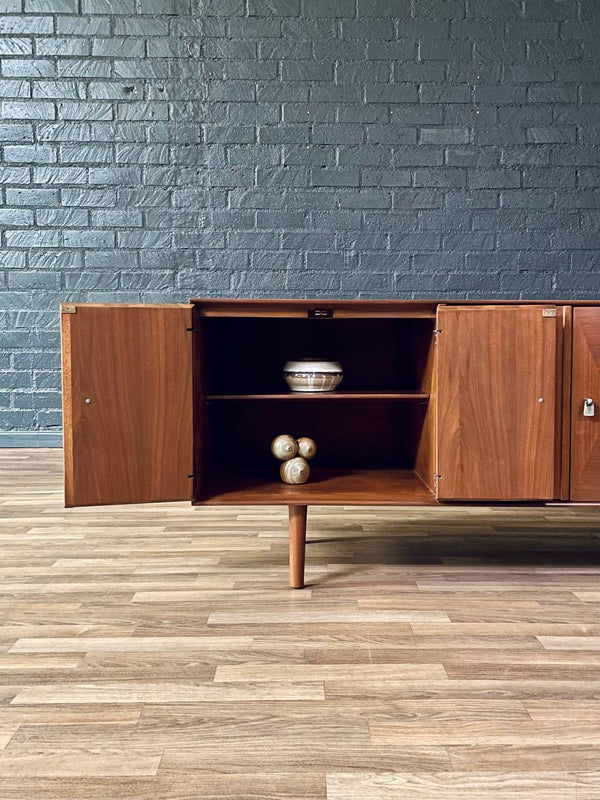 Mid-Century Modern Walnut Credenza by Ramseur, c.1950’s