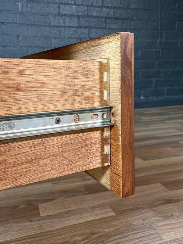 Mid-Century Modern Brutalist Walnut Night Stand, c.1970’s