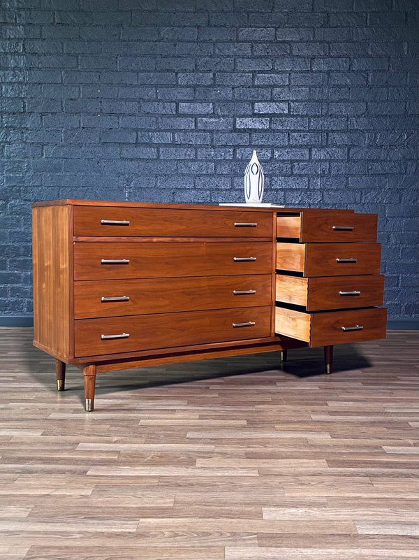 Mid-Century Modern “Biscayne” Walnut Dresser by Drexel, c.1950’s
