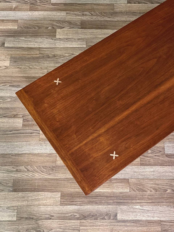 Merton Gershun “Accord” Walnut Coffee Table for American of Martinsville, c.1950’s