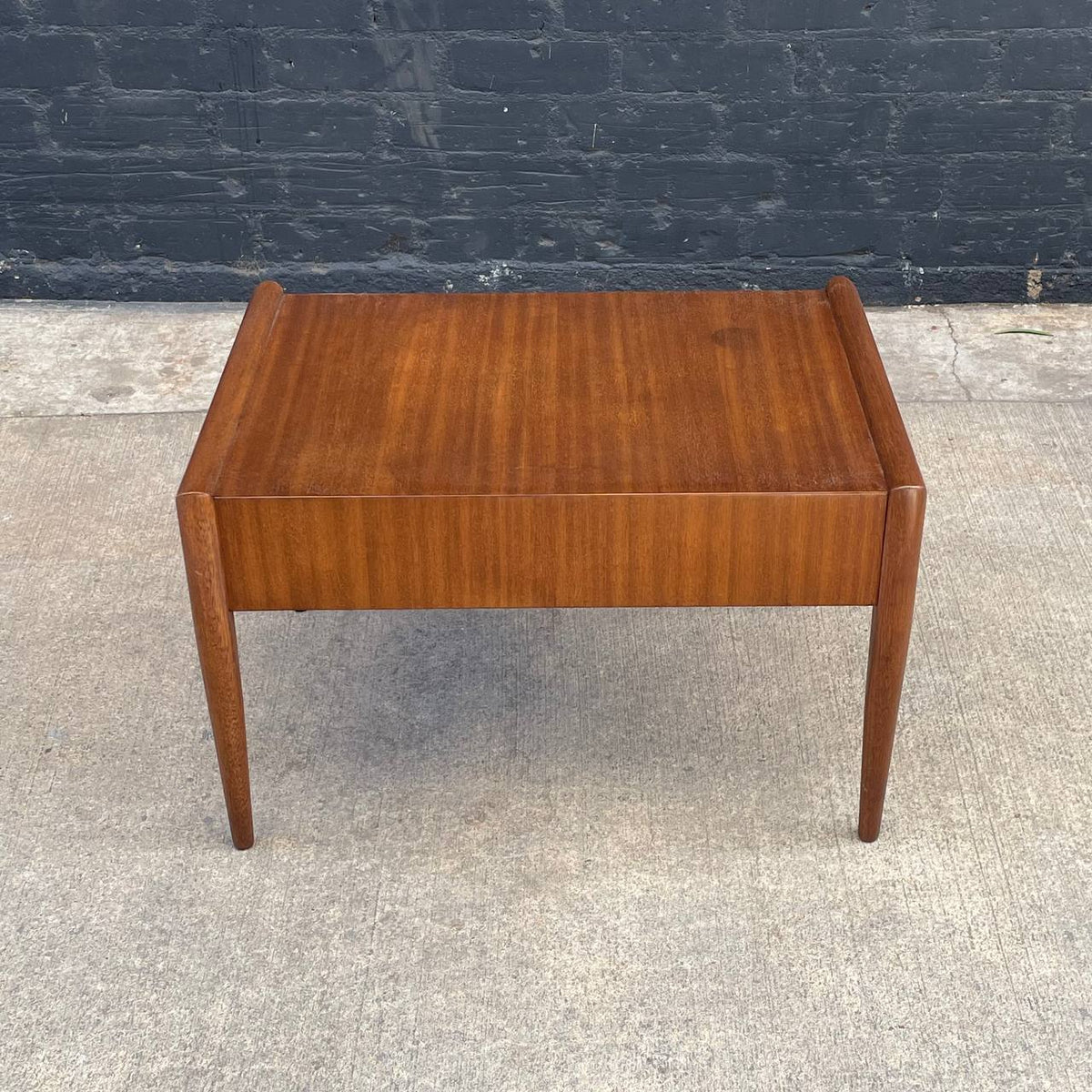 Vintage MidCentury Modern Side Table by John Keal for Brown Saltman, c
