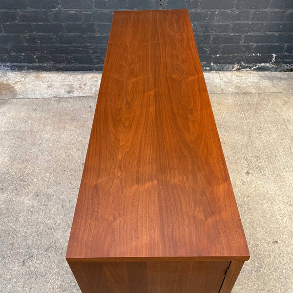 Mid-Century Modern Walnut Credenza by Basic Witz, c.1960’s