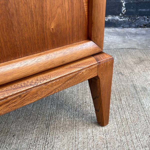 Mid-Century Modern Walnut Credenza by Basic Witz, c.1960’s
