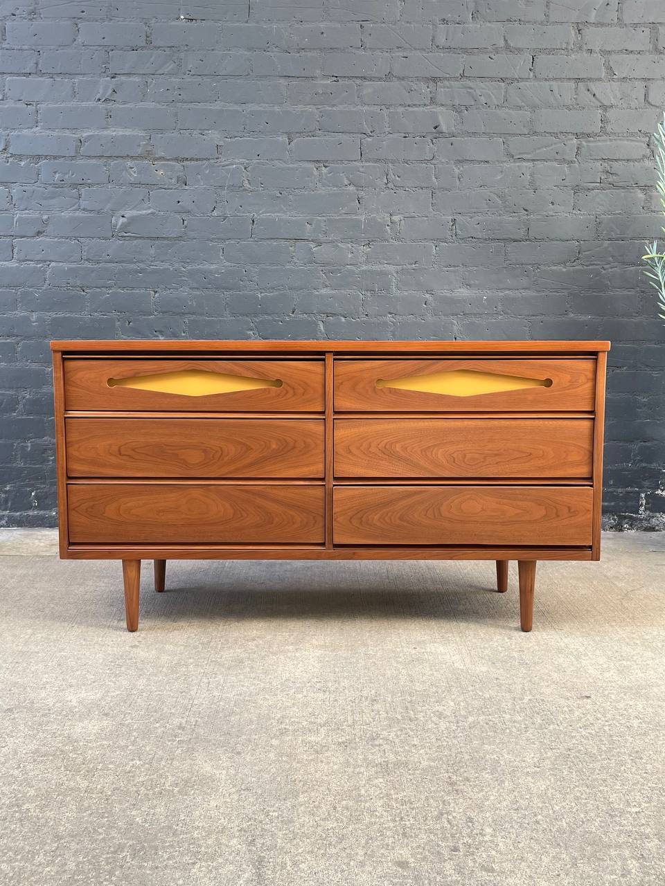 Mid-Century Modern Two-Tone Dresser, c.1960's Vintage Supply Mid-Century Modern Two-Tone Dresser, c.1960's Vintage Supply