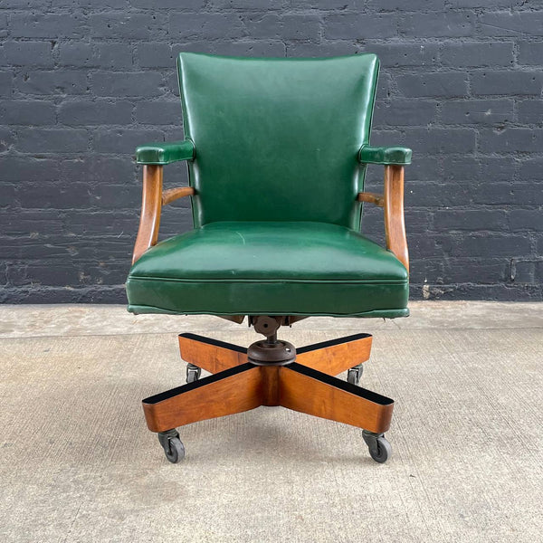 Mid-Century Modern Office Adjustable Desk Chair, c.1950’s