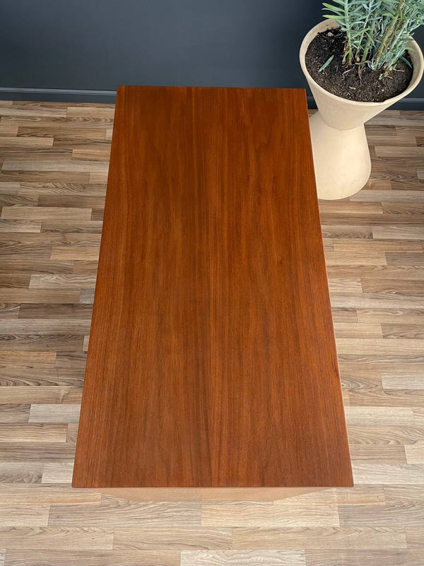 Mid-Century Modern Walnut Highboy Dresser by Bassett Furniture, c.1960’s