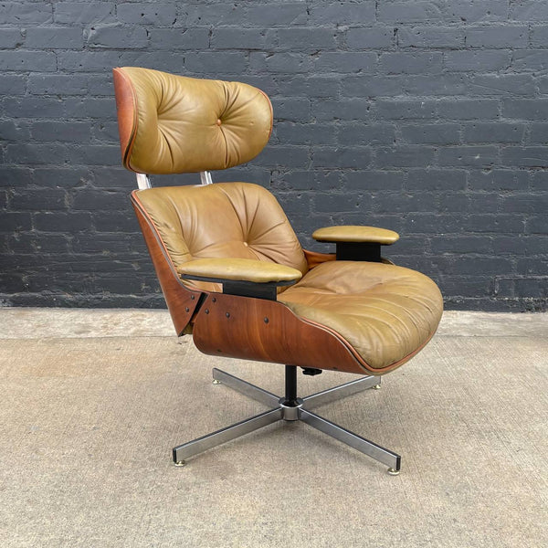 Vintage Eames Style Mid-Century Modern Lounge Chair by Selig, c.1960’s