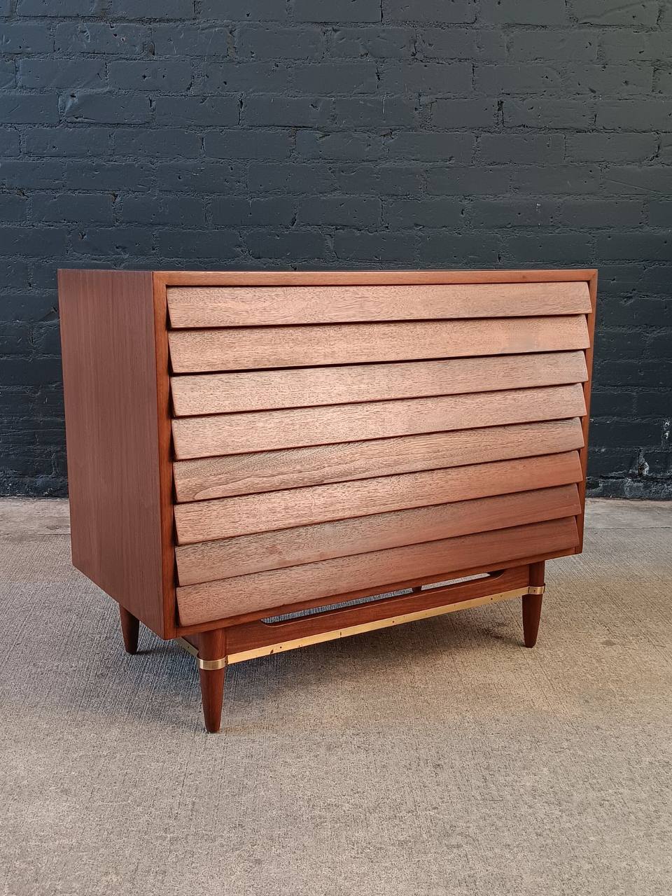 Mid-Century Modern 3-Drawer Dresser by Merton Gershun for American of Vintage Supply Mid-Century Modern 3-Drawer Dresser by Merton Gershun for American of Vintage Supply