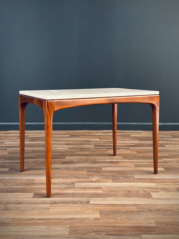 Mid-Century Modern “Rhythm” Marble Side Table by Lane, c.1960’s