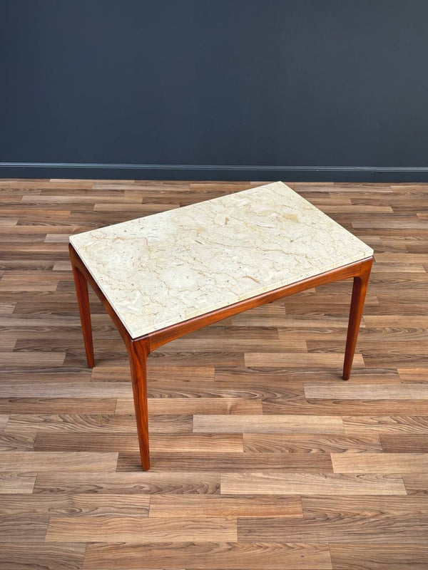 Mid-Century Modern “Rhythm” Marble Side Table by Lane, c.1960’s