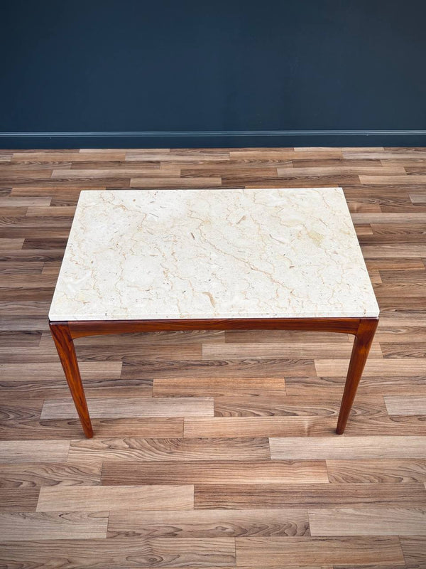 Mid-Century Modern “Rhythm” Marble Side Table by Lane, c.1960’s