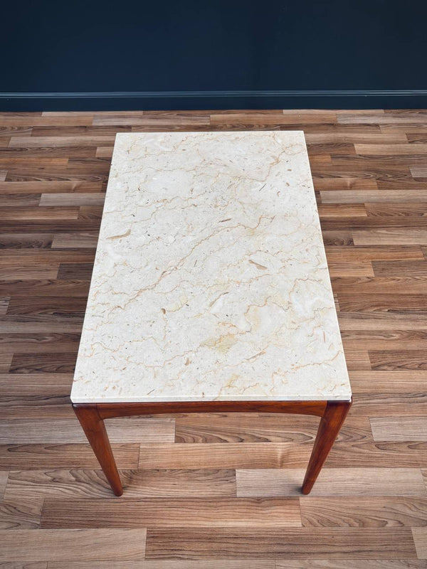 Mid-Century Modern “Rhythm” Marble Side Table by Lane, c.1960’s