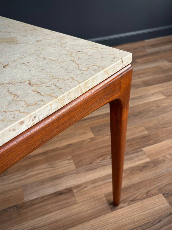 Mid-Century Modern “Rhythm” Marble Side Table by Lane, c.1960’s