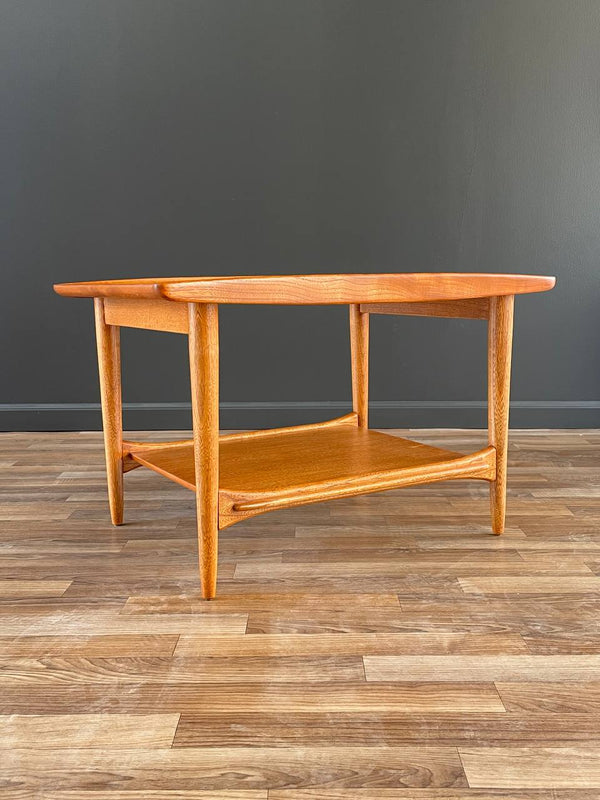 Mid-Century Modern Teak Two-Tier Side Table by Lane, c.1960’s