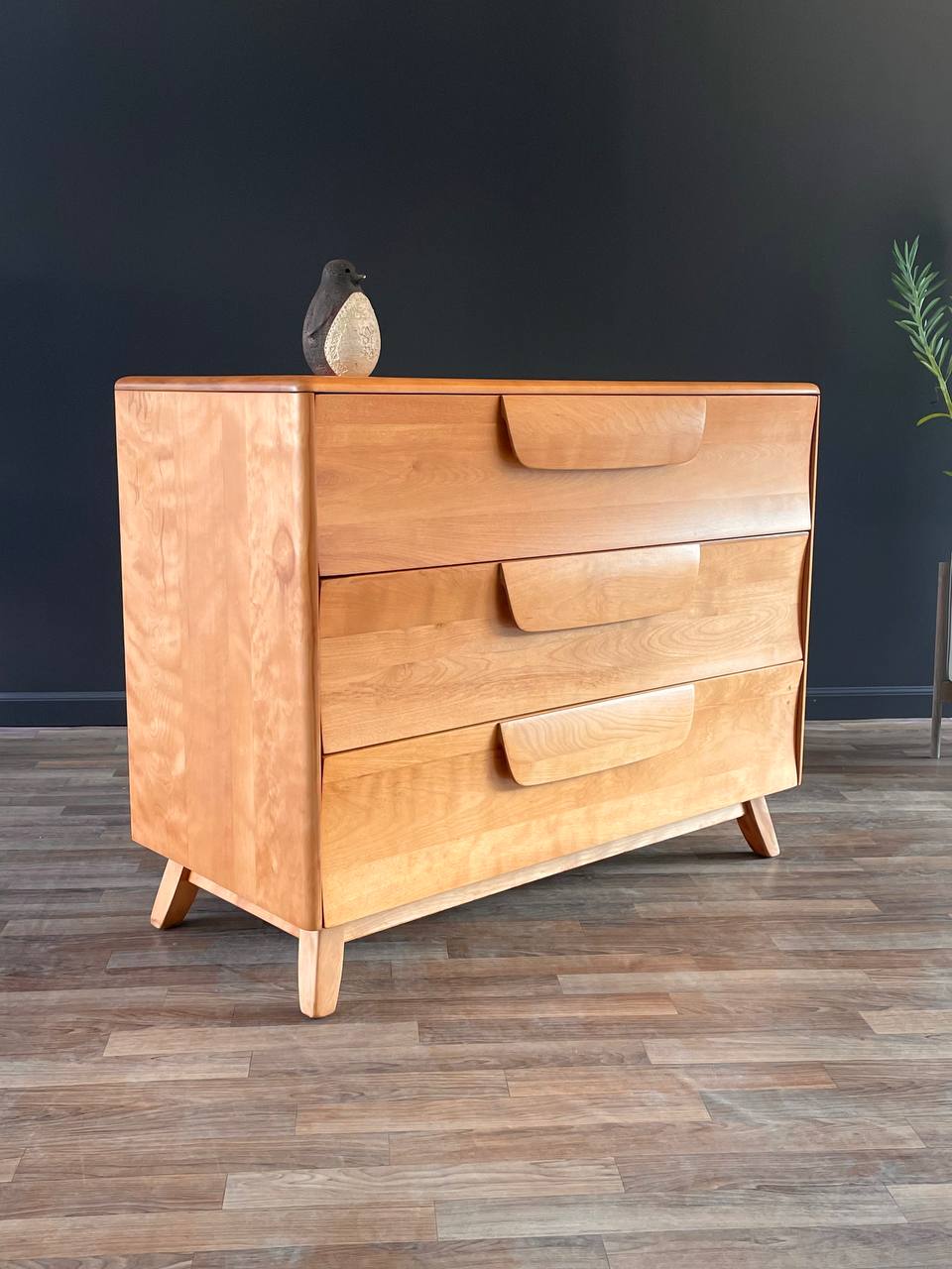 birch dresser modern Honey 8