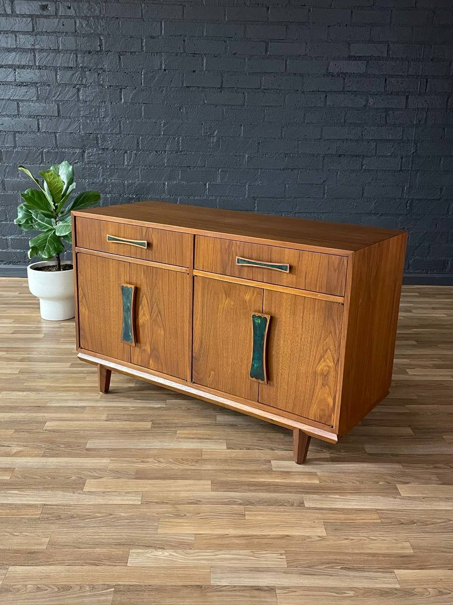 Mid-Century Modern Walnut Credenza by Cal-Mode, c.1950's – Vintage