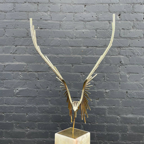 Mid-Century Modern Eagle Bird Sculpture by Curtis Jere, c.1960’s