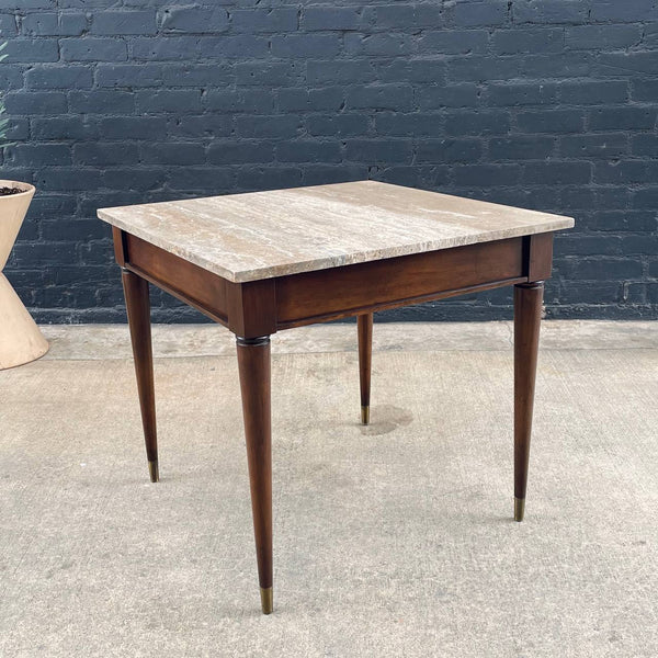 Mid-Century Modern Dining Table with Marble Top, c.1960’s