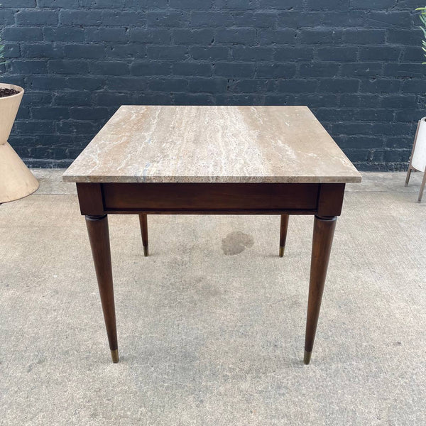 Mid-Century Modern Dining Table with Marble Top, c.1960’s