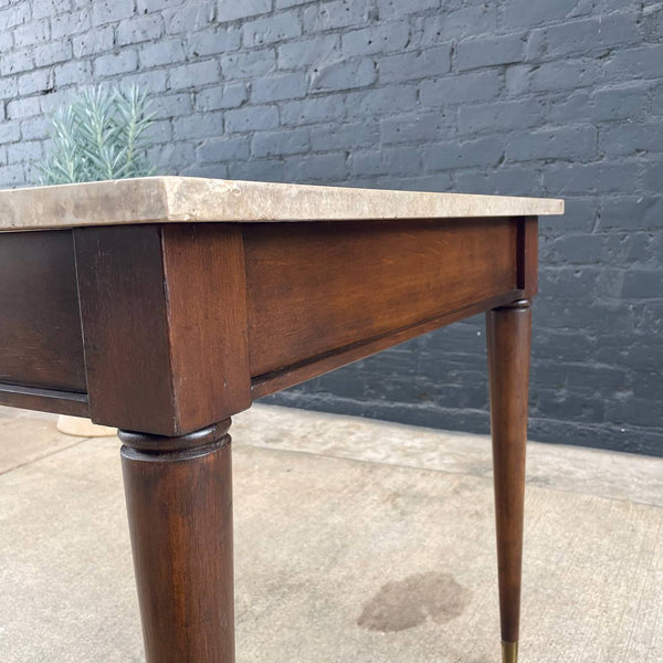 Mid-Century Modern Dining Table with Marble Top, c.1960’s