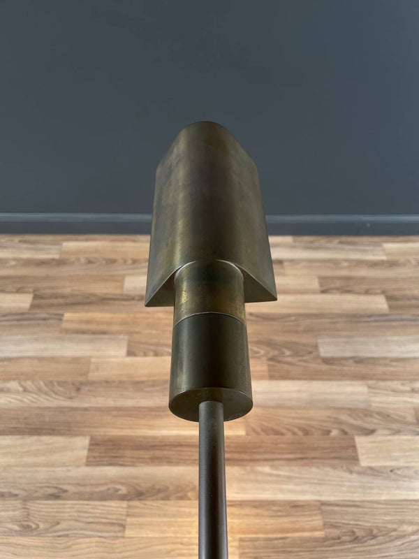 Mid-Century Modern Articulating Brass Floor Lamp by Casella, c.1970’s