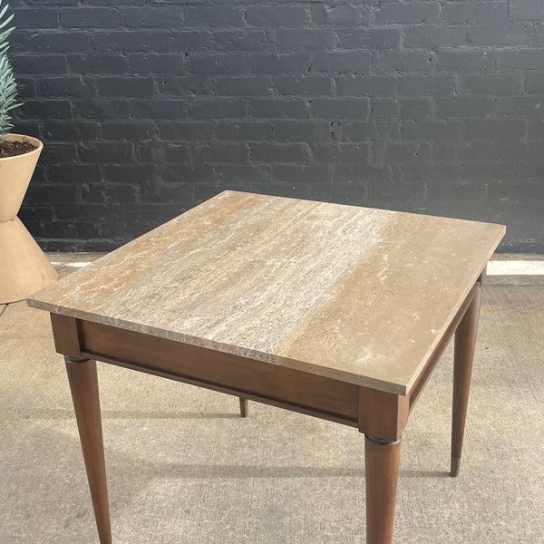 Mid-Century Modern Dining Table with Marble Top, c.1960’s