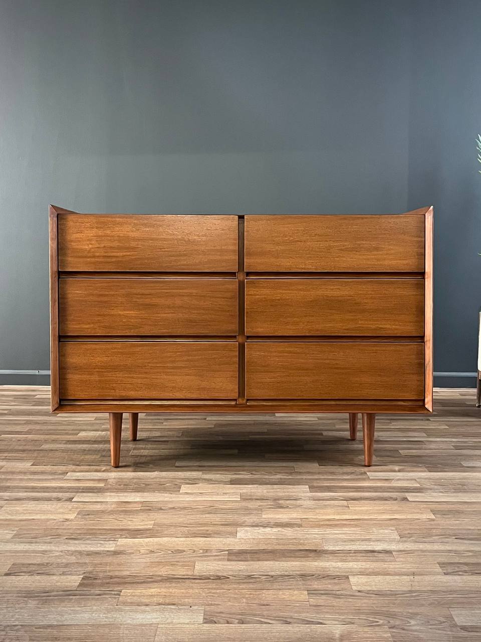 mid century modern dresser los angeles Mid-Century Modern Walnut Dresser by Morris of California, c.1960's