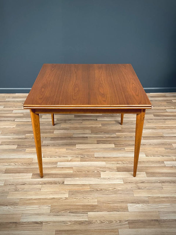 Karl-Erik Ekselius Expanding Walnut Dining Table for Dux, c.1950’s