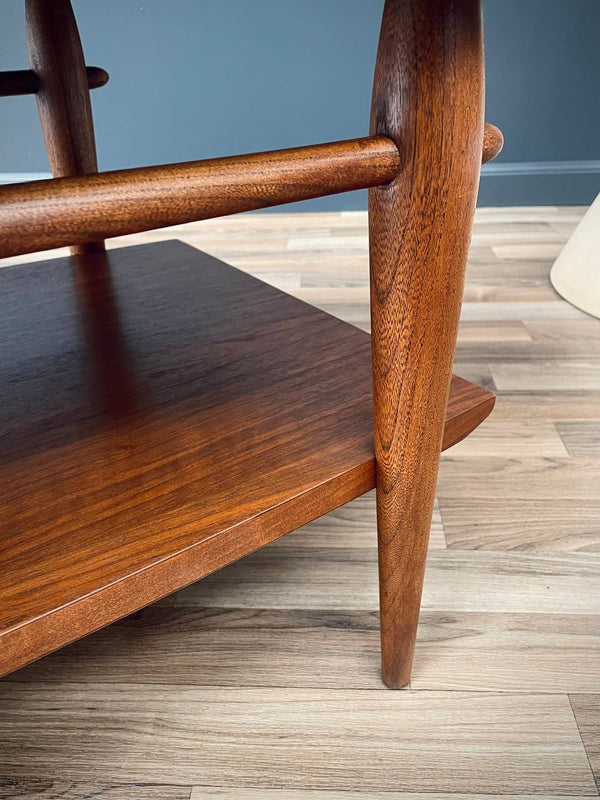 Mid-Century Modern Two-Tier Walnut Coffee Table by Lane, c.1960’s