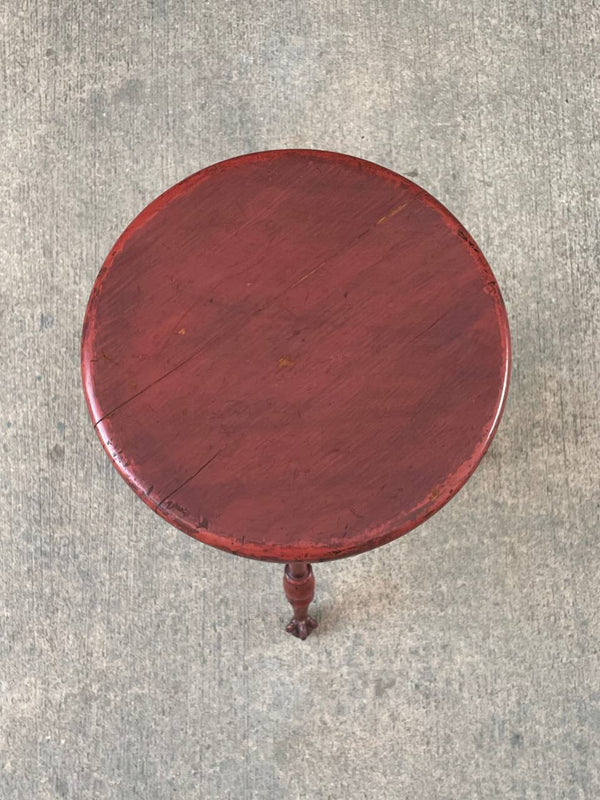 Antique Height Adjustable Piano Stool with Claw Feet, c.1940’s