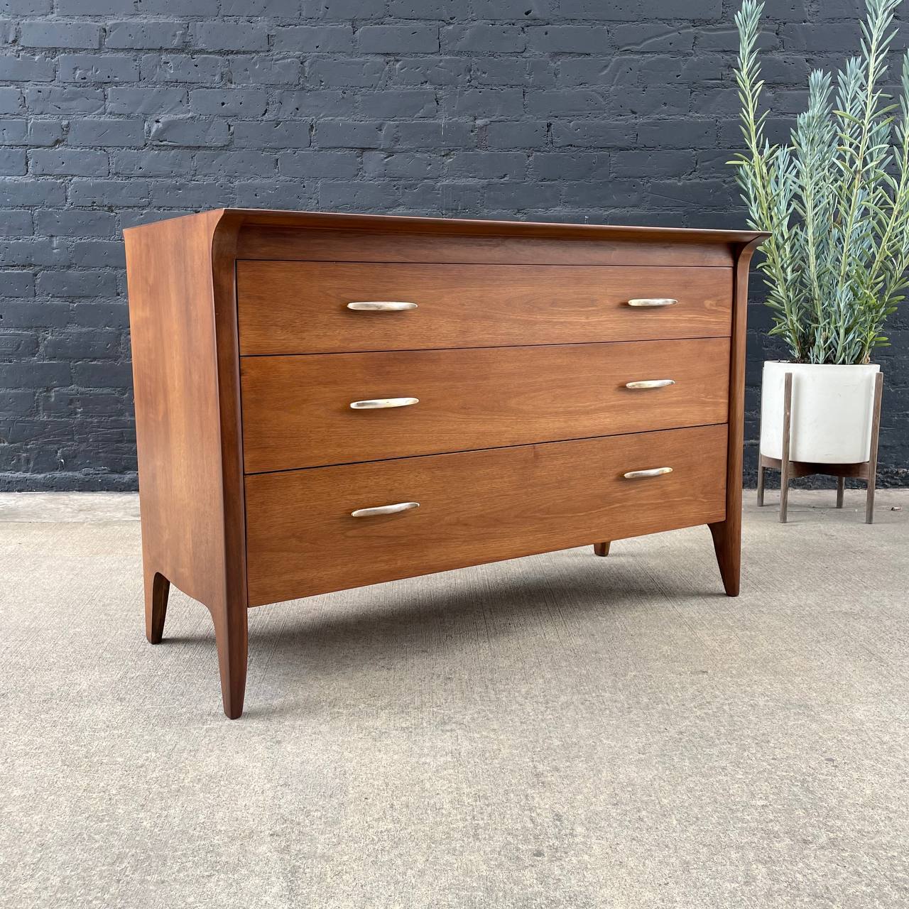 Vintage Mid-Century Modern Walnut Dresser by John Van Koert for Drexel Vintage Supply Vintage Mid-Century Modern Walnut Dresser by John Van Koert for Drexel Vintage Supply