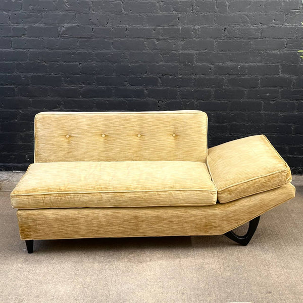 Mid-Century Modern Sectional Two Piece Serpentine Style Sofa , c.1960’s