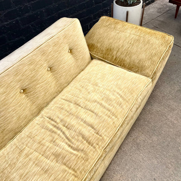 Mid-Century Modern Sectional Two Piece Serpentine Style Sofa , c.1960’s