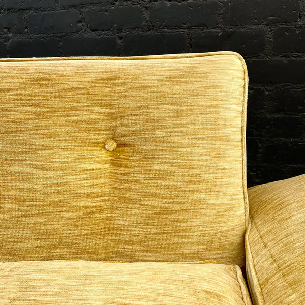 Mid-Century Modern Sectional Two Piece Serpentine Style Sofa , c.1960’s