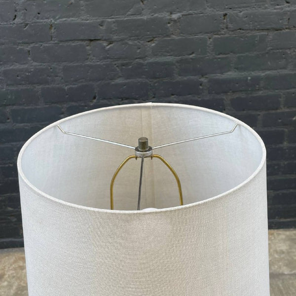 Vintage Mid-Century Modern Abstract Ceramic Table Lamp, c.1960’s