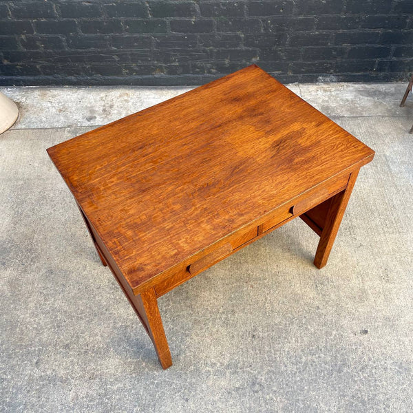 Vintage Mission Style Oak Desk, c.1950’s