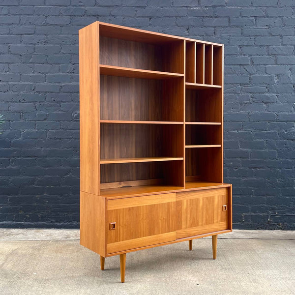 Mid-Century Danish Modern Teak Bookcase Credenza Shelf Unit, c.1960’s