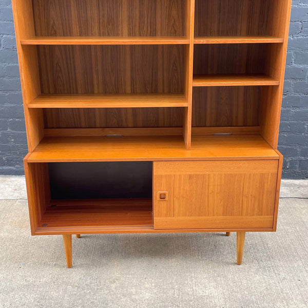 Mid-Century Danish Modern Teak Bookcase Credenza Shelf Unit, c.1960’s
