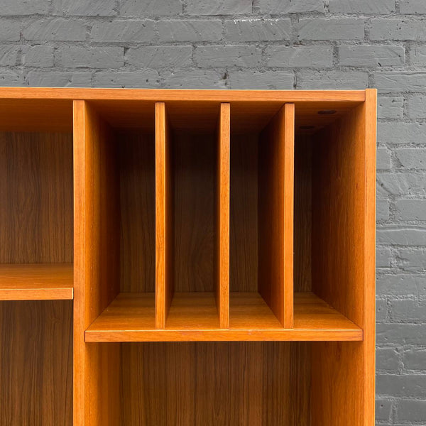 Mid-Century Danish Modern Teak Bookcase Credenza Shelf Unit, c.1960’s