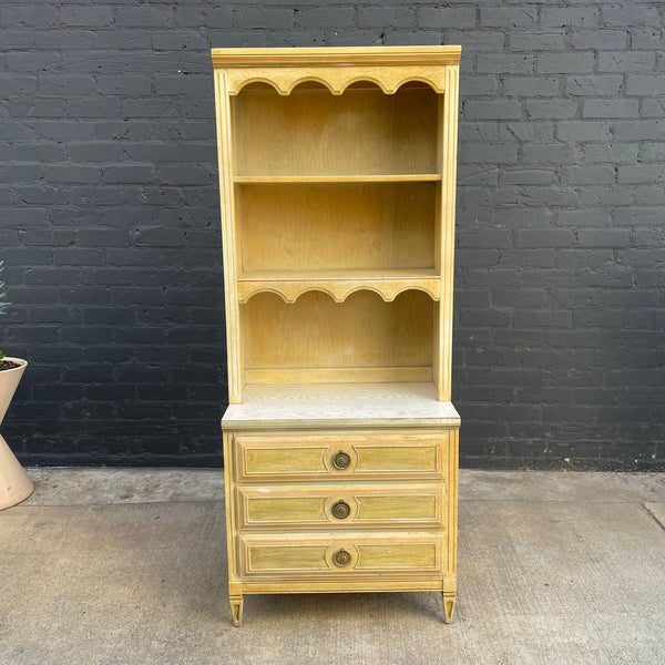 Vintage French Provincial Style Hutch Cabinet, c.1960’s