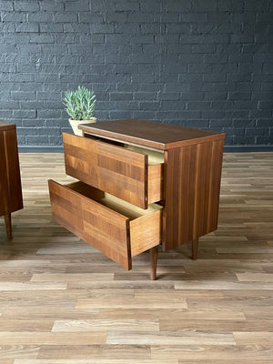 Pair of Mid-Century Modern Walnut Night Stands, c.1960’s