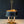 Vintage French Bouillette Double Brass Table Lamp with Tole Shade, c.1960’s