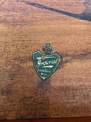 Antique English Hepplewhite Mahogany Bowfront Entry Cabinet, c.1950’s